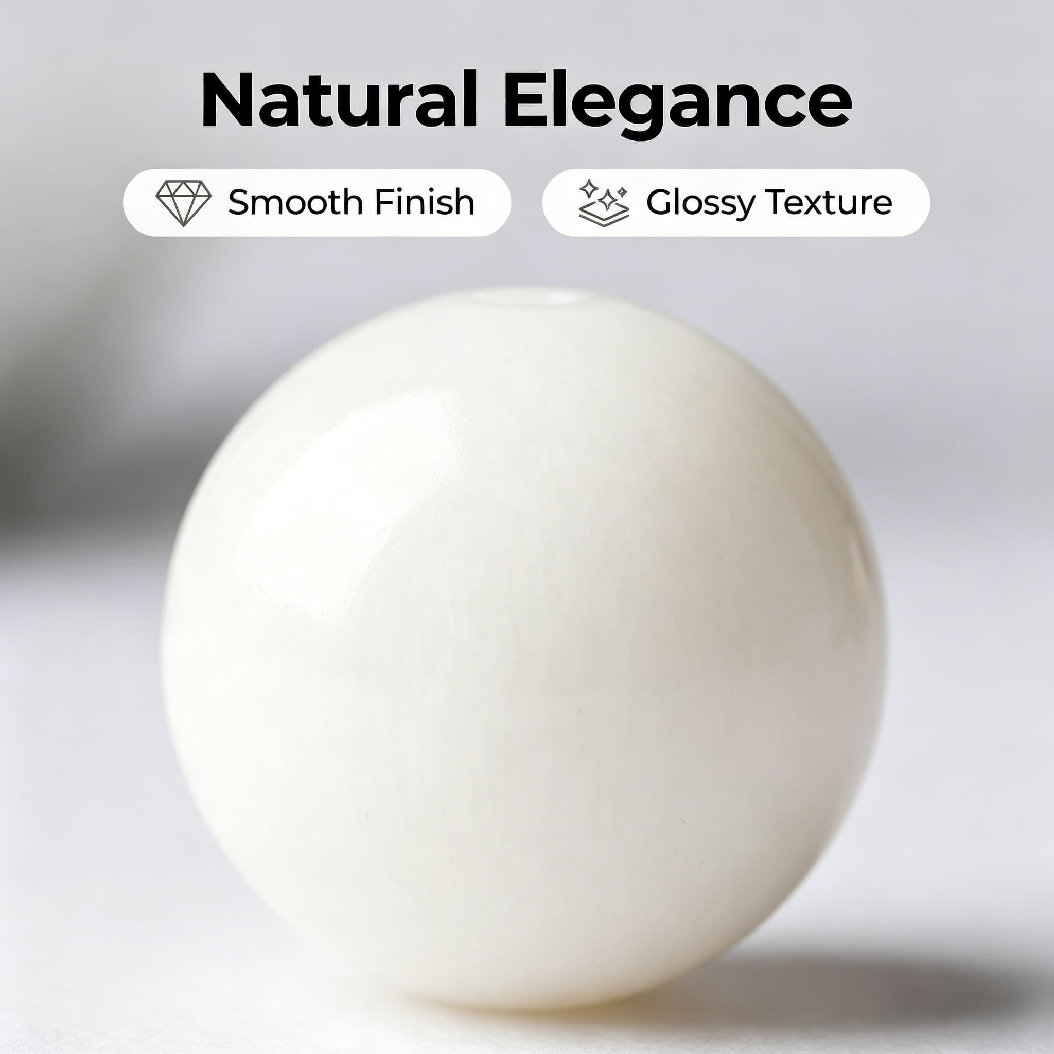 Zen Awakening | Natural White Bodhi Seed Bracelet for Mindfulness & Inner Peace (His & Hers)